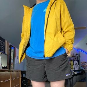 yellow H&M windbreaker!
